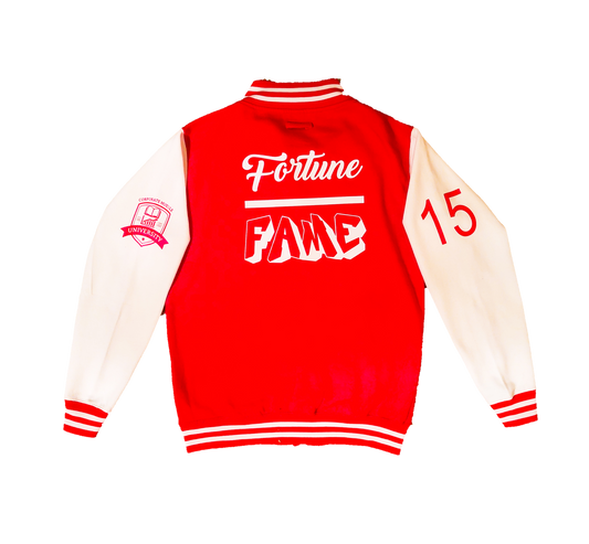 Fortune Over Fame (varsity jacket)