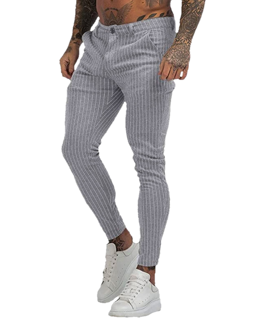 One Life Clothing Men Casual Pants with Pockets Slim Fit