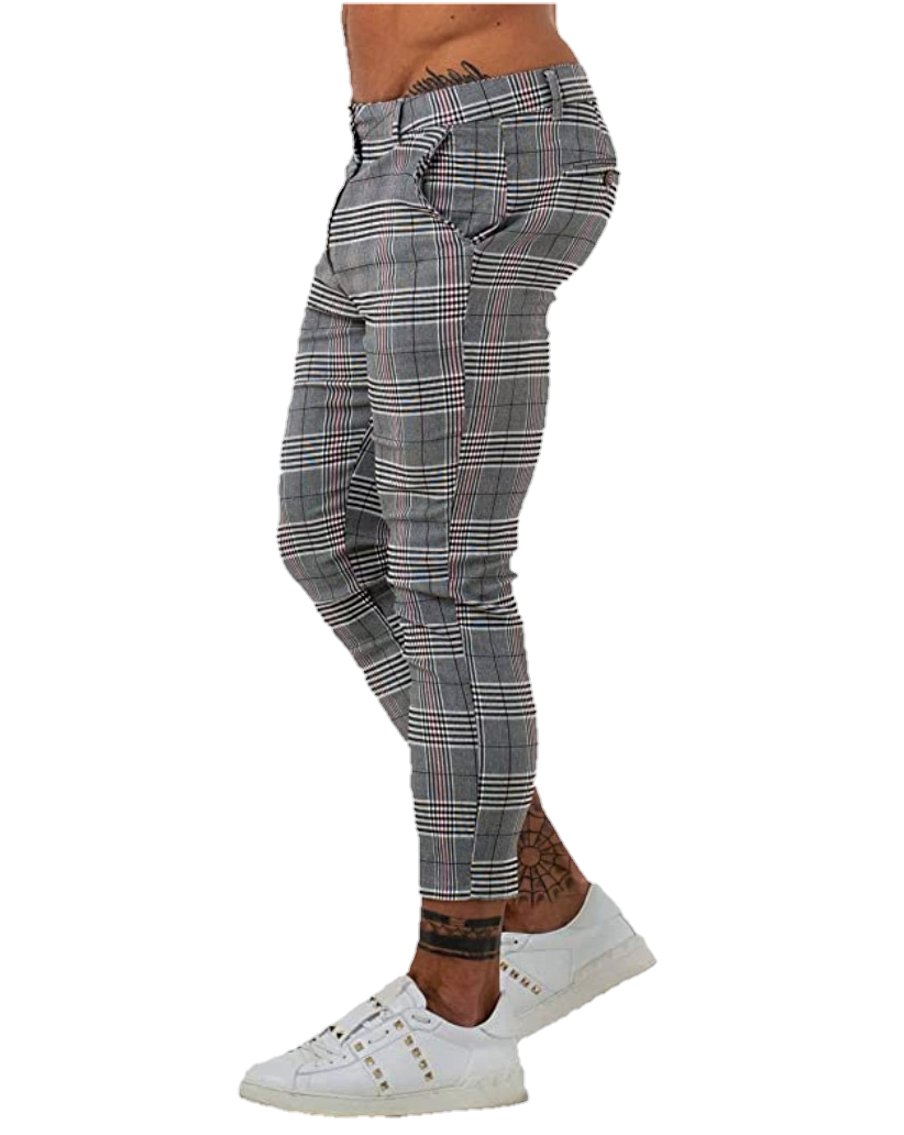 One Life Clothing Men Casual Pants with Pockets Slim Fit