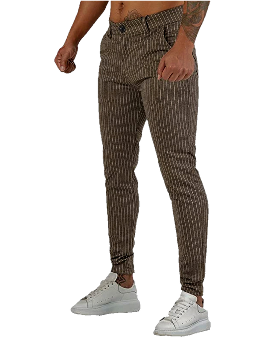 One Life Clothing Men Casual Pants with Pockets Slim Fit