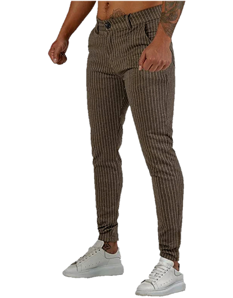 One Life Clothing Men Casual Pants with Pockets Slim Fit
