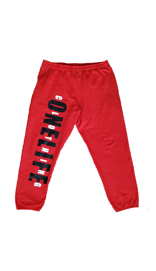 Bold Print Sweatpants