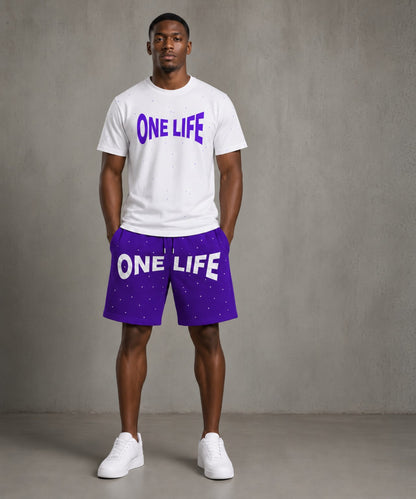 Dream Chaser Shorts by One Life Clothing - model view