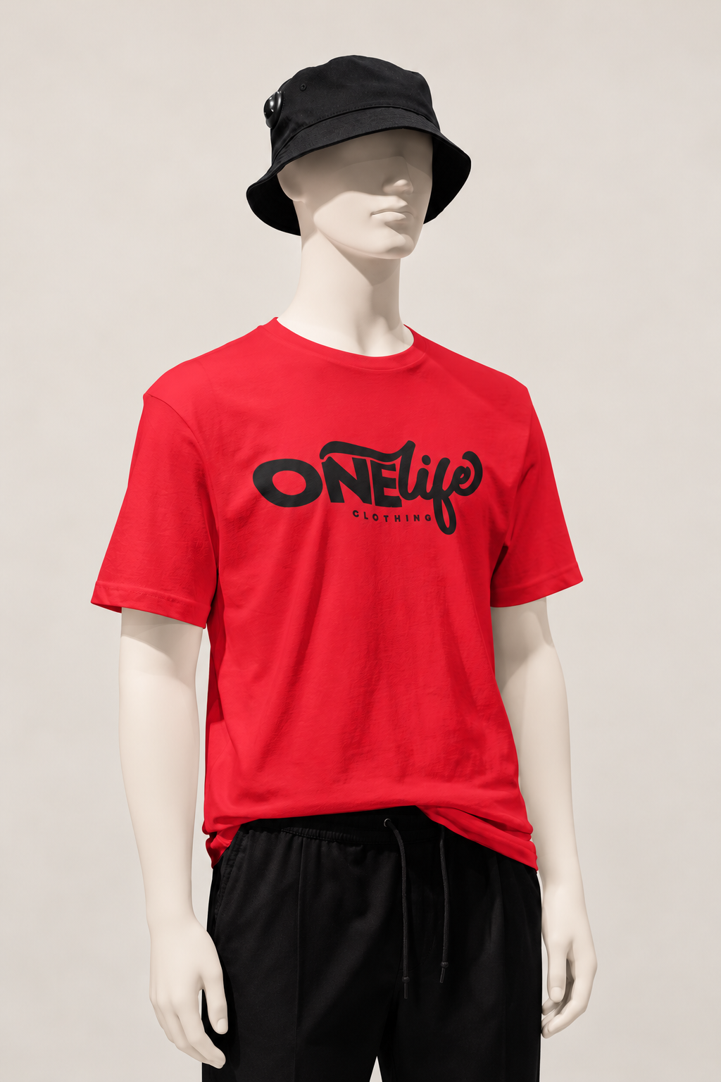 First Born Tee by One Life Clothing, front studio view