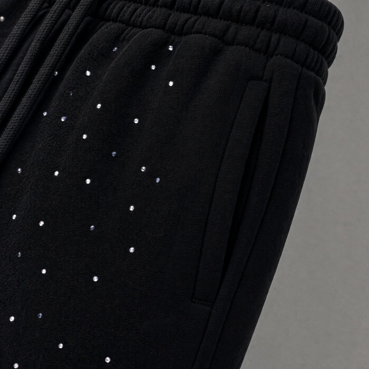 No Sleep Shorts by One Life Clothing - rhinestone and pocket detail