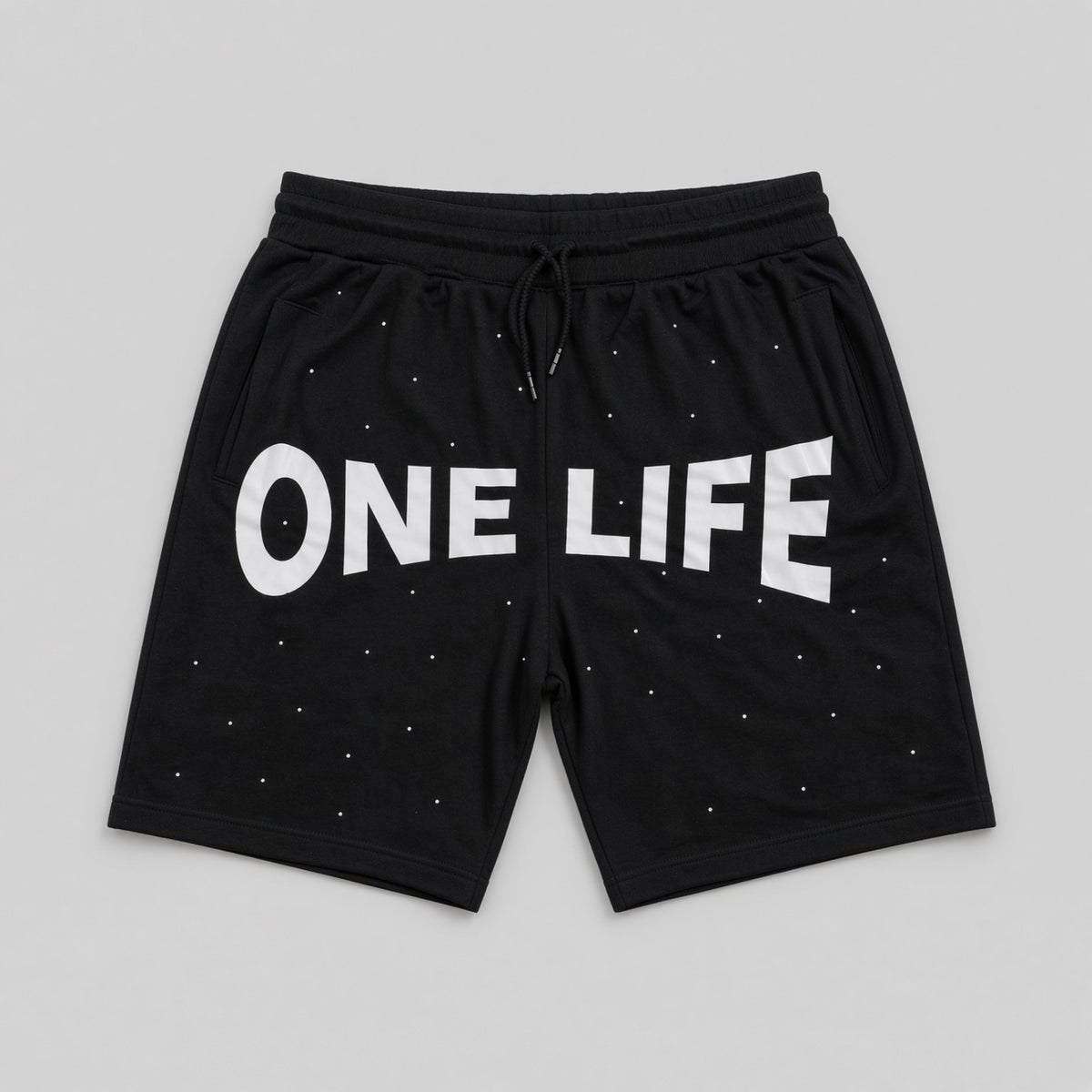 No Sleep Shorts by One Life Clothing - front product view
