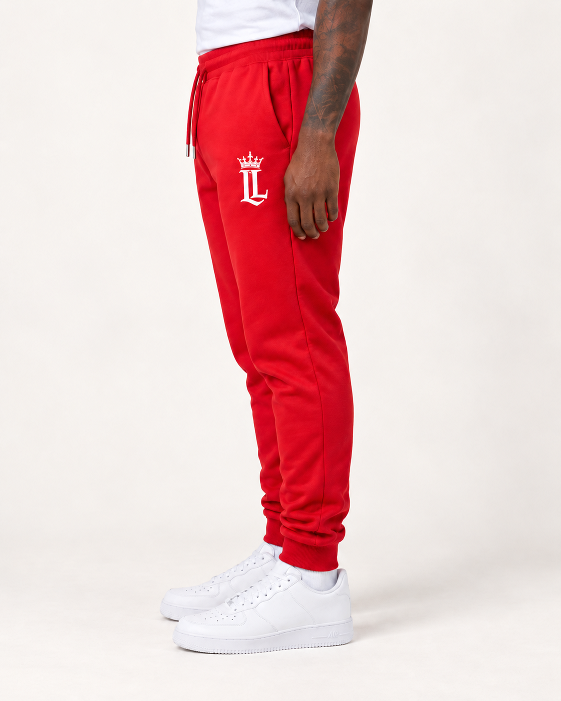 The Resolve Joggers — red — side