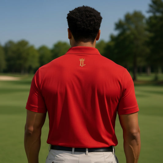 Prestige Performance Polo Cardinal Red - Male