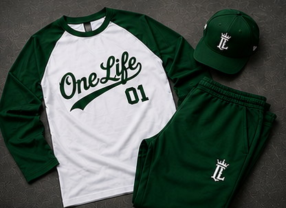 Evergreen Baseball Tee