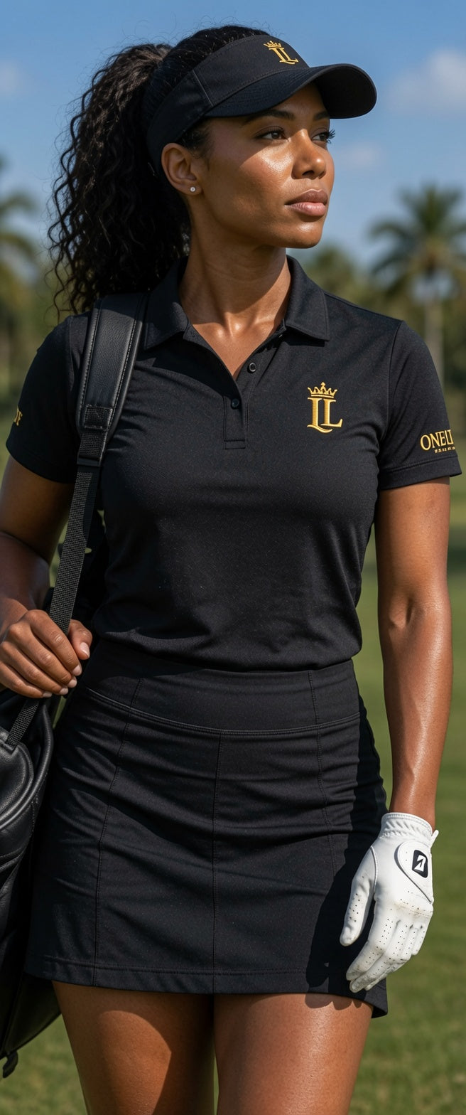 Prestige Performance Polo Midnight Black - Female